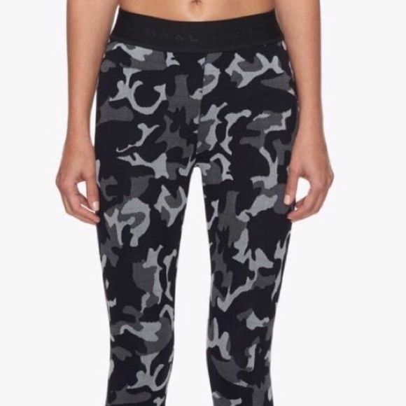 Koral Knockout High Rise Cropped Camo Leggings - Picture 2 of 11